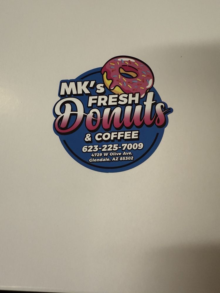 Mk’s Fresh Donuts & Coffee Logo