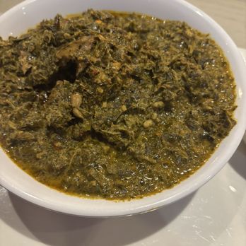 Calabash African Kitchen - Cassava Leaf Stew "Palasas" - African Near Me - Las Vegas, Nevada