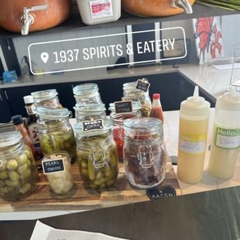 1937 Spirits & Eatery - Build your own Bloody Mary bar! - Cocktail Bars Near Me - Jacksonville, Florida 1937 Spirits & Eatery - Build your own Bloody Mary bar! - Cocktail Bars Near Me - Jacksonville, Florida