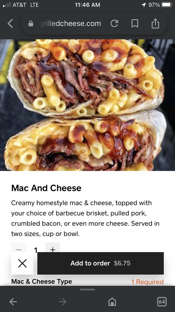 CHEDDAR’S GOURMET GRILLED CHEESE Updated October 2024 18 Reviews