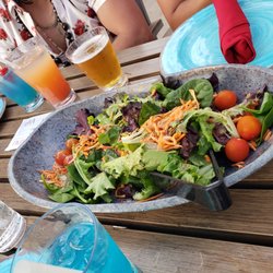 Drums of the Pacific Luau - Salad with papaya dressing