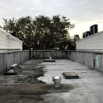 William & Hugh Roofing - Before (Rear view) - Roofing Near Me - Sunnyside, New York