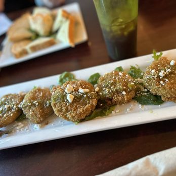 Plowman's Kitchen - Fried Green Tomatoes. Very nice! - American Near Me - Taylor, Texas Plowman's Kitchen - Fried Green Tomatoes. Very nice! - American Near Me - Taylor, Texas