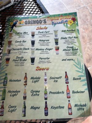 Menu photo 4 Gringo's Bar & Grill Luquillo, PR Menu photo 4 Gringo's Bar & Grill Luquillo, PR
