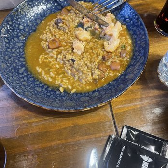 MariscCo - Lobster paella - Seafood Near Me - Barcelona, B