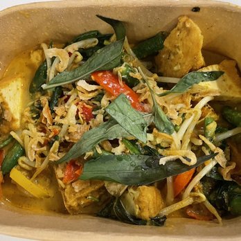 Potluck Hawker Eatery - Wok Fried Laksa (made vegan) - Indonesian Near Me - Vancouver, British Columbia