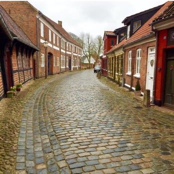 Ribe - Street view in Ribe. - Hotels & Travel Near Me