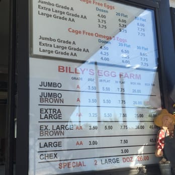 Billy's Egg Farm - Specialty Food Near Me - Chino, California