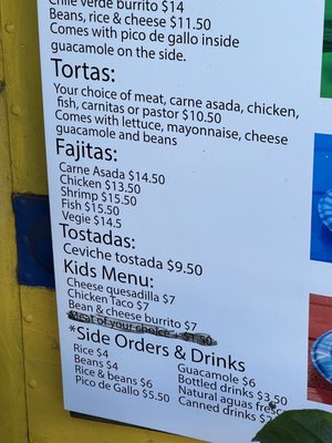 Menu photo 4 El Taco Feliz Kapaa, HI