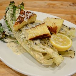 The Hampshire - Grilled Caesar Salad
Citrus Caesar Dressing / Warm Brioche Crouton / Parmesan / Lemon