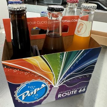 Pops - Picking up some sodas to go. - Burgers Near Me - Arcadia, Oklahoma