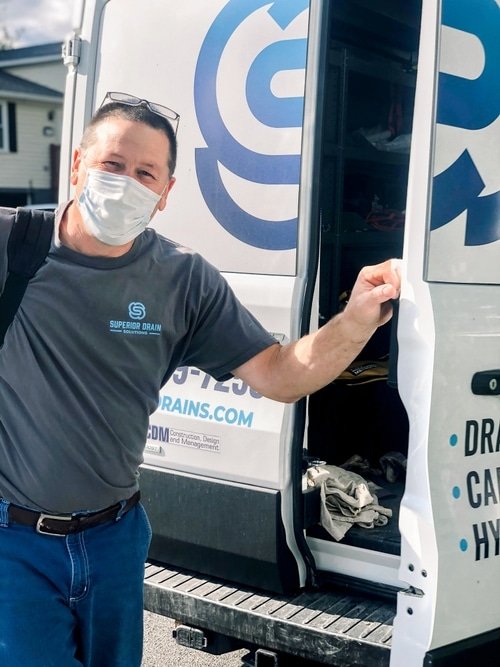 Slide of Superior Drain Solutions