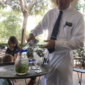 Columbia Restaurant - Great waiters make mojitos at your table (also Sangria). - Spanish Near Me - Celebration, Florida