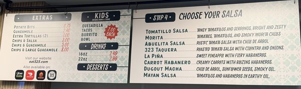 Menu photo 4 Tres Dos Tres Los Angeles, CA Menu photo 4 Tres Dos Tres Los Angeles, CA