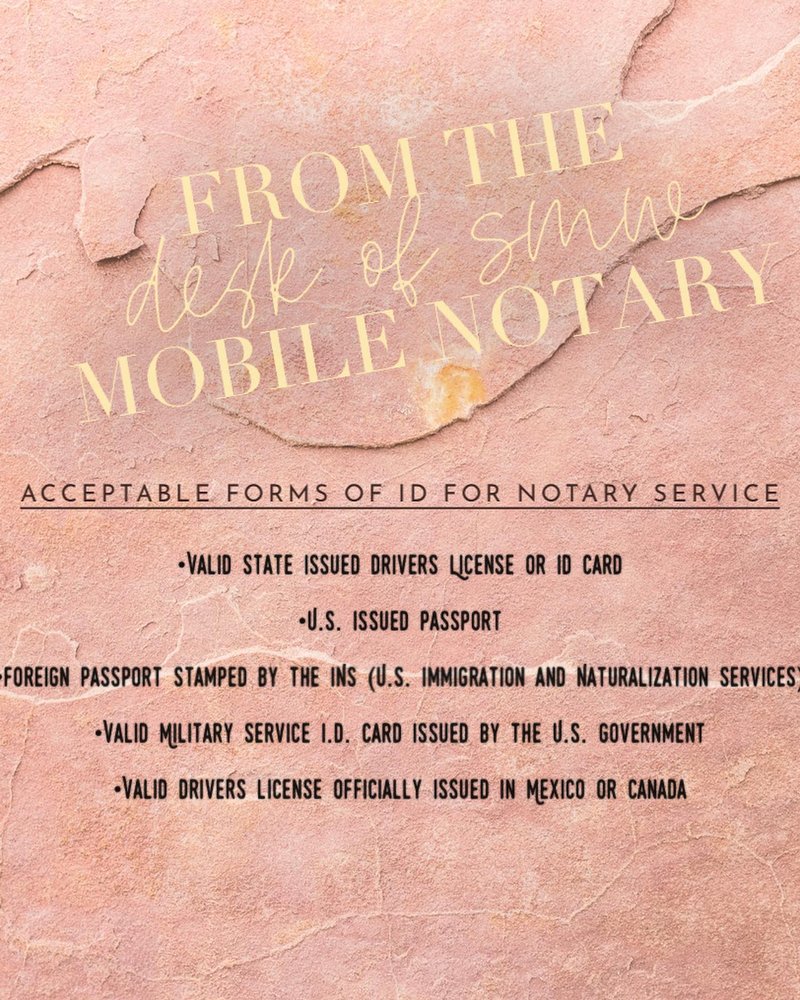 SMW MOBILE NOTARY Detroit, Michigan Notaries Phone Number Yelp