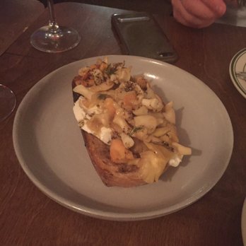 Voyager - Mushroom toast - Seafood Near Me - Ferndale, Michigan Voyager - Mushroom toast - Seafood Near Me - Ferndale, Michigan