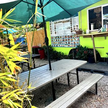 Malai Thai - Garden Hideaway ordering & dining area. - Thai Near Me - Haleiwa, Hawaii Malai Thai - Garden Hideaway ordering & dining area. - Thai Near Me - Haleiwa, Hawaii