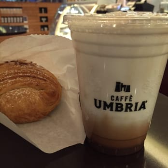 Caffe Umbria - Almond croissant and foamy milk with hint of coffee. No need to hide it with fancy names. - Coffee & Tea Near Me - Portland, Oregon