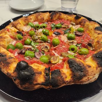 Sei Pizza Bar - Napoletana: tomato, basil, olive, anchovy, garlic, capers, oregano, evoo - Pizza Near Me - Los Angeles, California