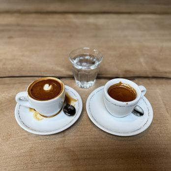 Sightglass Coffee - MACCHIATO with oat milk & ESPRESSO - Coffee Roasteries Near Me - San Francisco, California Sightglass Coffee - MACCHIATO with oat milk & ESPRESSO - Coffee Roasteries Near Me - San Francisco, California
