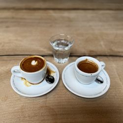 Sightglass Coffee - MACCHIATO with oat milk & ESPRESSO