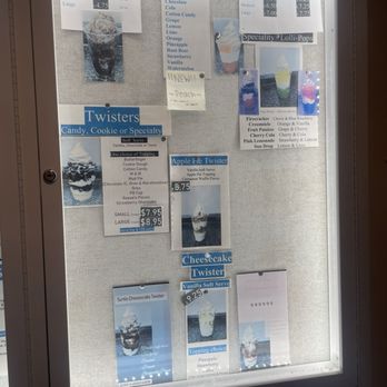 Scoop-A-Licious & More - Menu - Ice Cream & Frozen Yogurt Near Me - Williamsport, Maryland