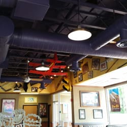 McDonald's - This mcdonald's has one of the most interesting decor schemes I've seen in a mcdonald's.