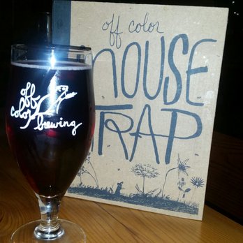 Off Color Brewing - Mousetrap - Cider - Breweries Near Me - Chicago, Illinois Off Color Brewing - Mousetrap - Cider - Breweries Near Me - Chicago, Illinois
