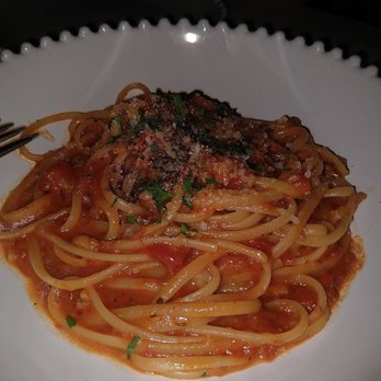 Cucciolo Osteria - Linguine All'Amatraciana - Italian Near Me - Durham, North Carolina
