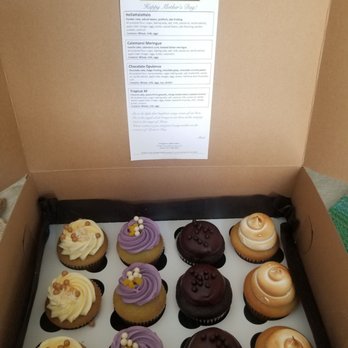 MackBox - Mother's Day gift box. Tropical AF, HellaHaloHalo, Chocolate Opulence, and Calamansi Meringue (left to right) - Desserts Near Me