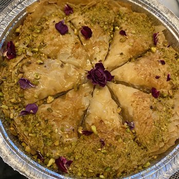 Good Baklava - a close up of a pie - Desserts Near Me Good Baklava - a close up of a pie - Desserts Near Me