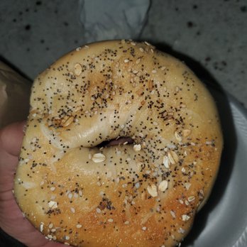 JP's Bagel Express - Everything bagel - Bagels Near Me - Hoboken, New Jersey