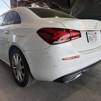 Daytona Collision Center - 2019 cla quarter panel and bumper repair - Auto Repair Near Me - Sun Valley, California Daytona Collision Center - 2019 cla quarter panel and bumper repair - Auto Repair Near Me - Sun Valley, California