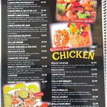 Los Charros - Menu - Mexican Near Me - Quincy, Illinois Los Charros - Menu - Mexican Near Me - Quincy, Illinois