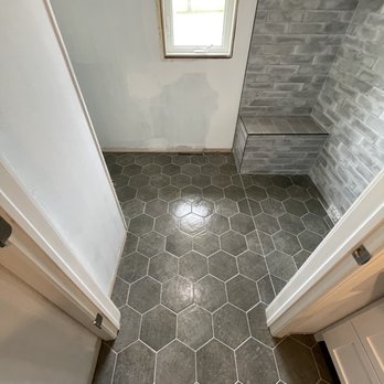 Titus Construction Company - Curbless shower - Snow Removal Near Me Titus Construction Company - Curbless shower - Snow Removal Near Me
