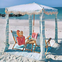 Cabana Culture - A Cabana Set, Ready For A Day In The Sand
