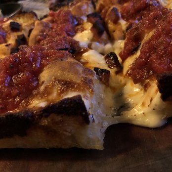 Mash'D - Great cheese on the Motor City pizza at Mash'D. - New American Near Me - San Antonio, Texas Mash'D - Great cheese on the Motor City pizza at Mash'D. - New American Near Me - San Antonio, Texas
