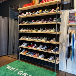 Locals Only - Sneaker wall!