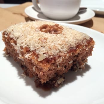 Opso - Walnut cake - Greek Near Me - Marylebone, London, XGL Opso - Walnut cake - Greek Near Me - Marylebone, London, XGL