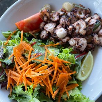 St Augustine Fish Camp - Octopus Salad - Seafood Near Me - St Augustine, Florida