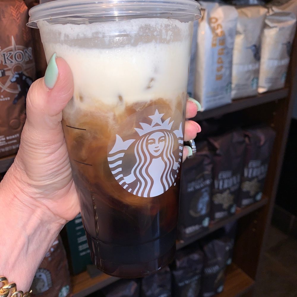 Starbucks - vanilla cold brew shot espresso 2 shots caramel syrup - Coffee & Tea Near Me - Beaumont, Texas Starbucks - vanilla cold brew shot espresso 2 shots caramel syrup - Coffee & Tea Near Me - Beaumont, Texas