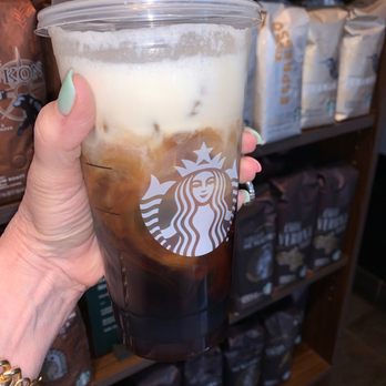 Starbucks - vanilla cold brew shot espresso 2 shots caramel syrup - Coffee & Tea Near Me - Beaumont, Texas Starbucks - vanilla cold brew shot espresso 2 shots caramel syrup - Coffee & Tea Near Me - Beaumont, Texas