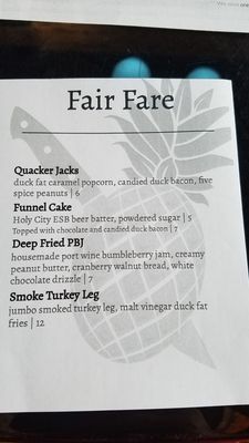 Menu photo 7 Pineapple Ink Tavern Augusta, GA