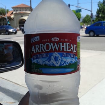 Arco - Yeah got a free #arrowhead water for checking in on #yelp at #arco #gas #score - Gas Stations Near Me - Burbank, California