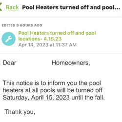 Desert Resort Management - Notice to homeowners from Desert Resource Management - Associa.