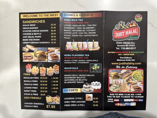 Menu photo 1 Just Halal Hollis, NY