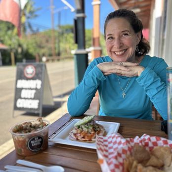 Da Seafood Cartel - Fresh ceviche and shrimp tostada - Seafood Near Me - Haleiwa, Hawaii