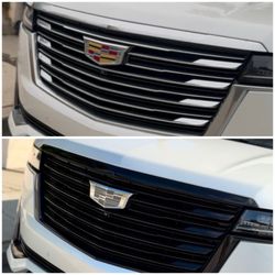 Haus of Tint & Wrap - Chrome delete for this grill.