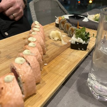 Crave - Slightly poached salmon roll - Sushi Bars Near Me - Rochester, Minnesota