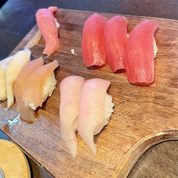 Spicy Tuna - Assorted Nigiri. Tuna, Yellowtail, Albacore, Super White, Ahi Belly. - Sushi Bars Near Me - Henderson, Nevada